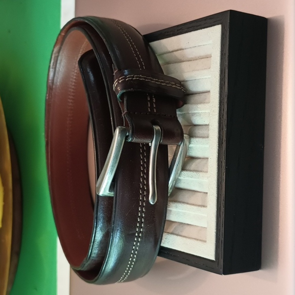 Mens Coach Belt 36" leather made in Italy